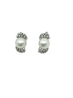 Pendientes Mikiko Mujer in Oro blanco Perla MO1079O4FTBI085 - MO1079O4FTBI085